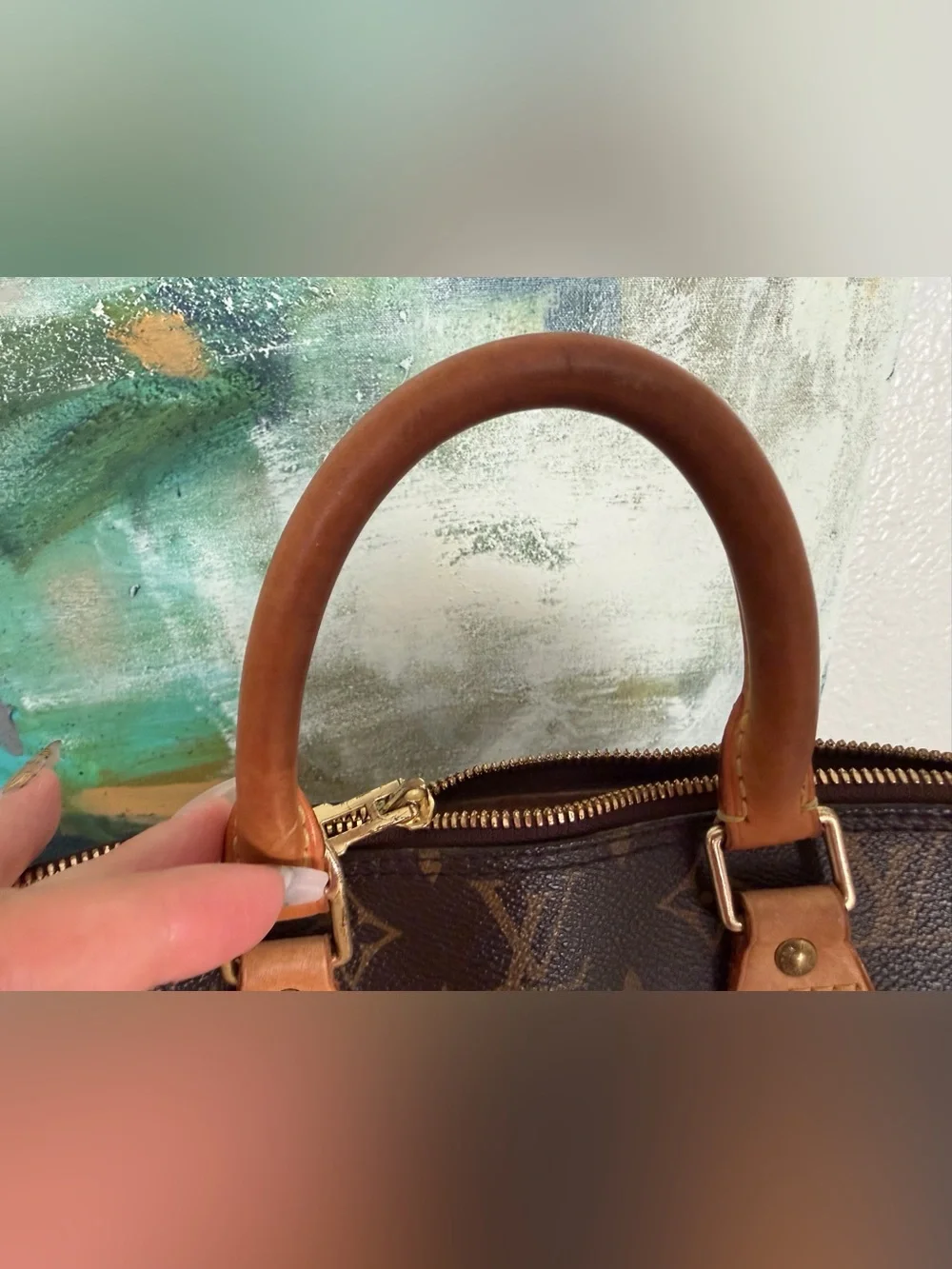 Authentic Louis Vuitton Monogram Alma PM W/Lock, Key & Dust Bag